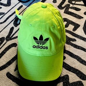 Adidas Lime Green Hat